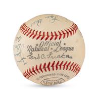 A 1926 St. Louis Cardinals Reunion Multi Signed Baseball Featuring Multiple Hall of Famers (JSA Letter of Authenticity)