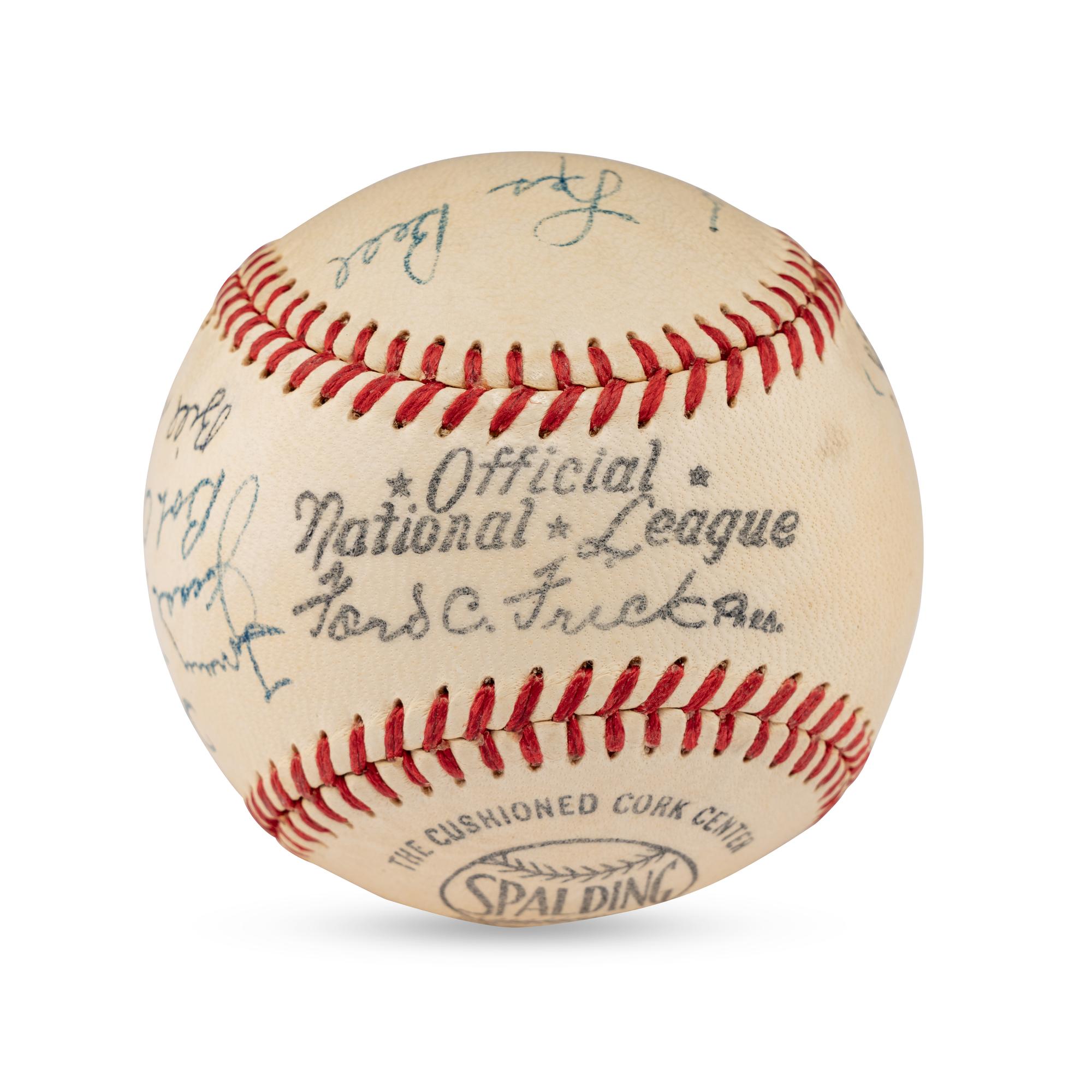 A 1926 St. Louis Cardinals Reunion Multi Signed Baseball Featuring Multiple Hall of Famers (JSA Letter of Authenticity)