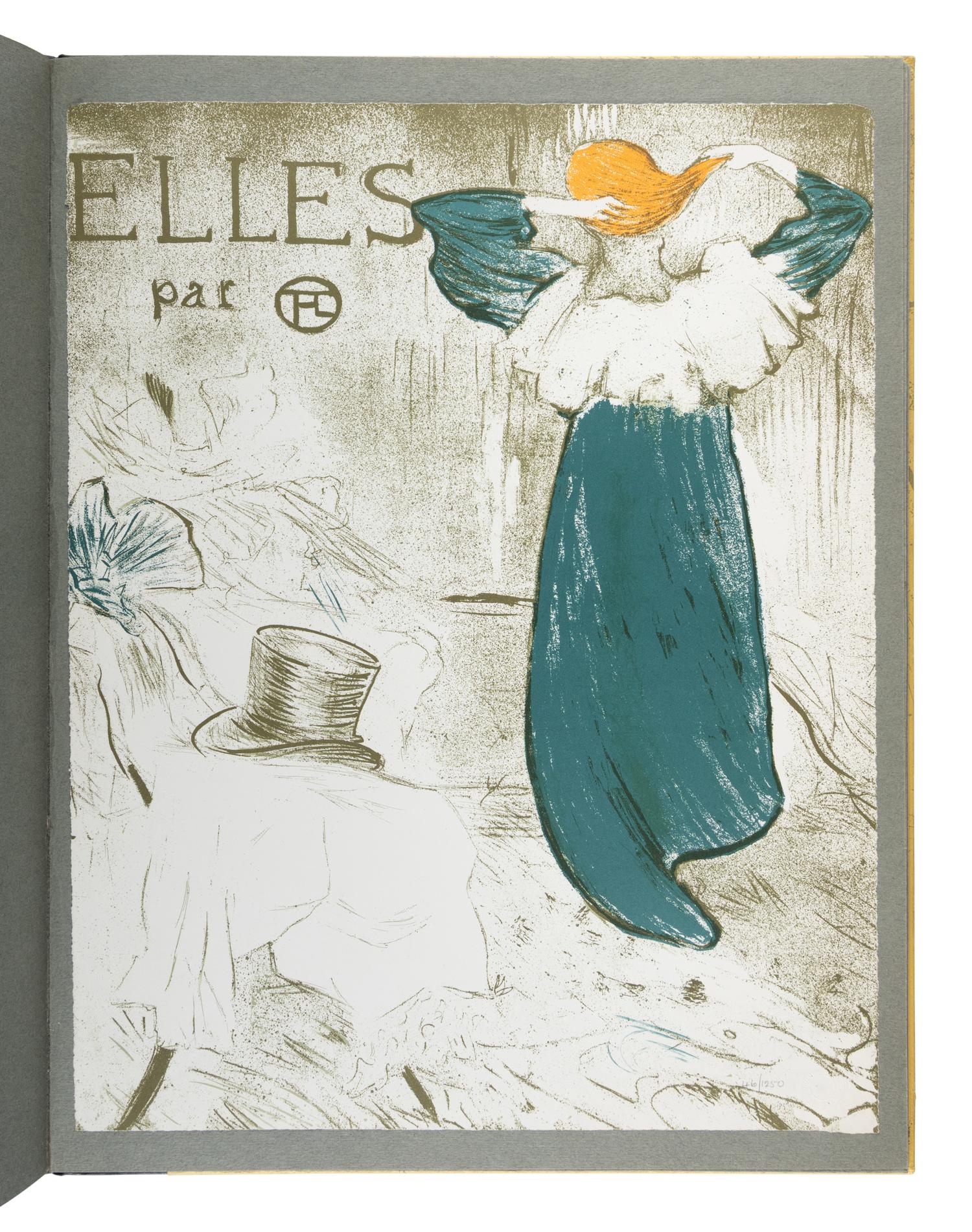 Toulouse-Lautrec, Henri (1864-1901). Elles . London: Toulouse-Lautrec Circle, 1969.