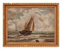 An Oil on Artist Board Seascape