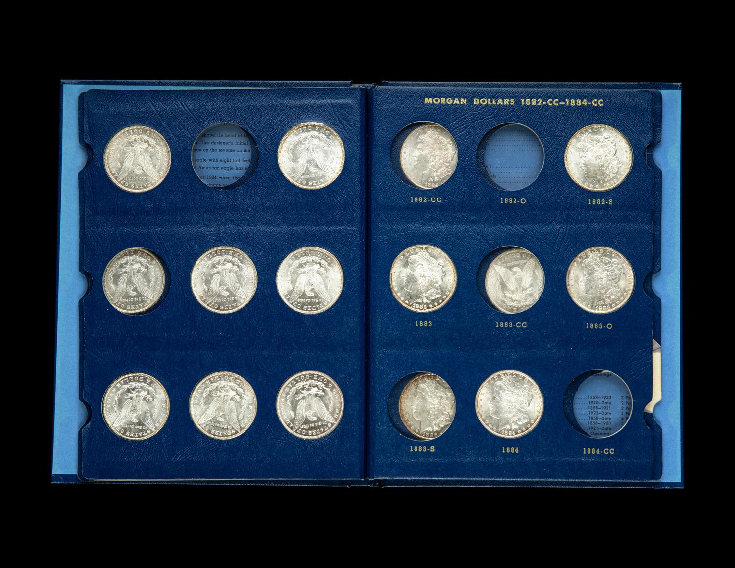 Thirty-Five Morgan $1 Coins