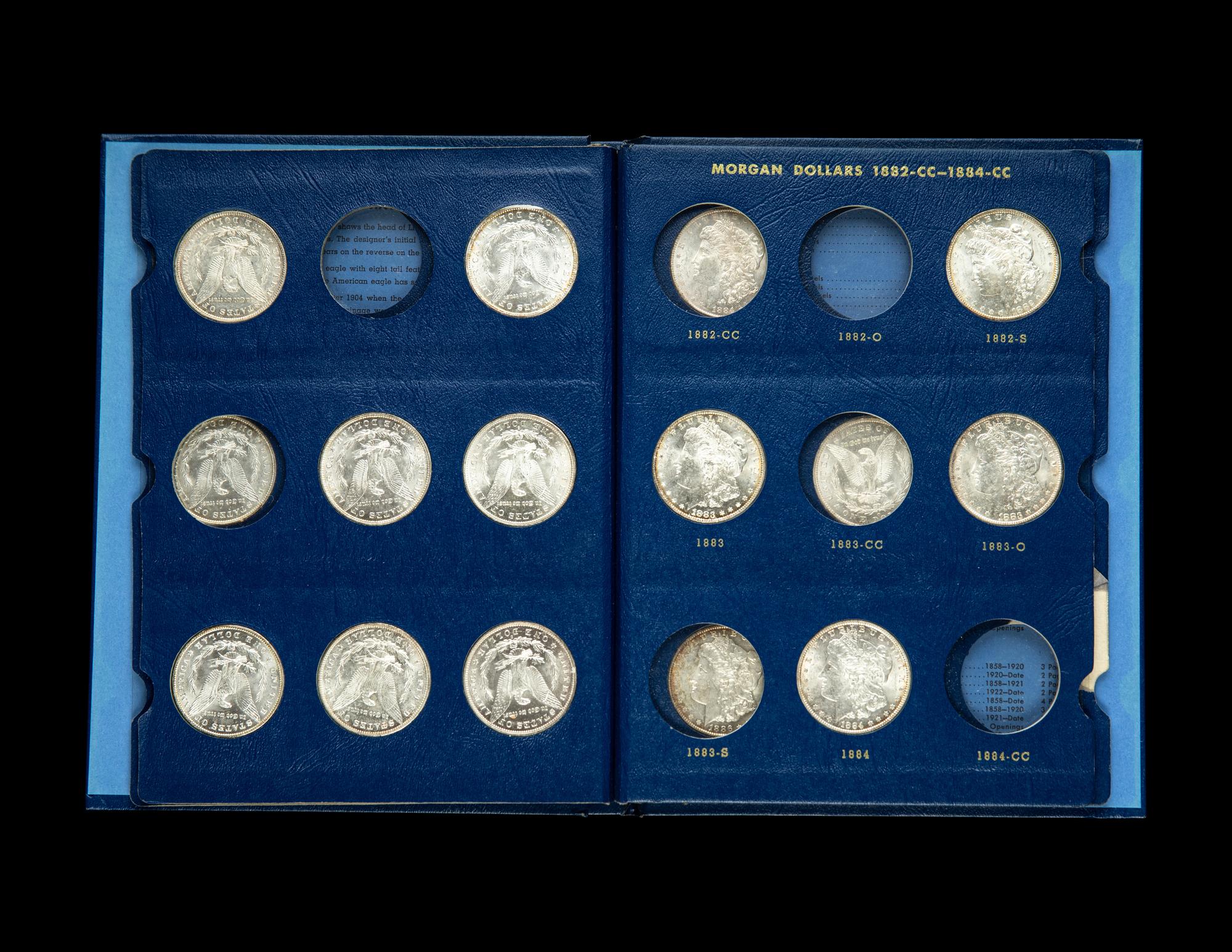 Thirty-Five Morgan $1 Coins