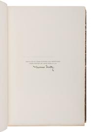 HARDY, Thomas (1840-1928). Tess of the D'Urbervilles . London: Macmillan & Co., Ltd., 1926.