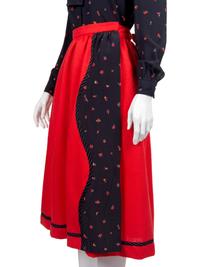 One Bill Blass Dress and Jacket, One Galanos Skirt Suit, and One Koos Ven den Akker Skirt Suit, 1970s-1980s — Sold to benefit the Art Acquisition Fund at the Indianapolis Museum of Art at Newfield.