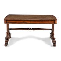 A William IV Rosewood Library Table