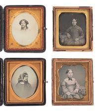[EARLY PHOTOGRAPHY]. 12 daguerreotypes having interesting housings or attributes.