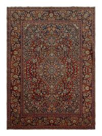 A Mohtasham Kashan Wool Rug
