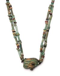 Two Egyptian Bead and Faience Necklaces