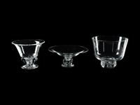Three Steuben Glass Articles