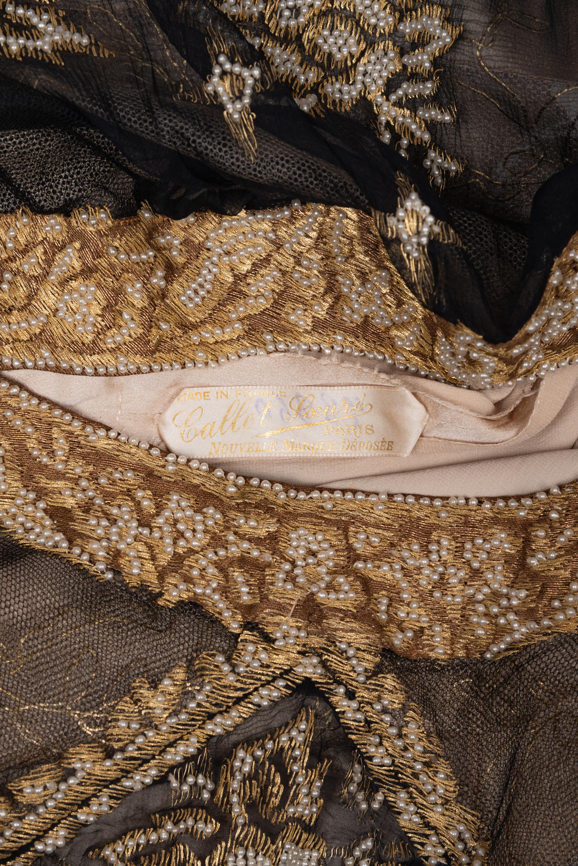 Callot Soeurs Dress & Slip, 1920s