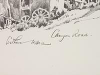 Portfolio of seven prints