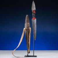 Tlingit Double-Ended Dagger with Sheath