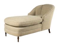 An Upholstered Chaise Lounge