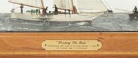 A Cased Marine Model Diorama by William Hitchcock (1928-2006)