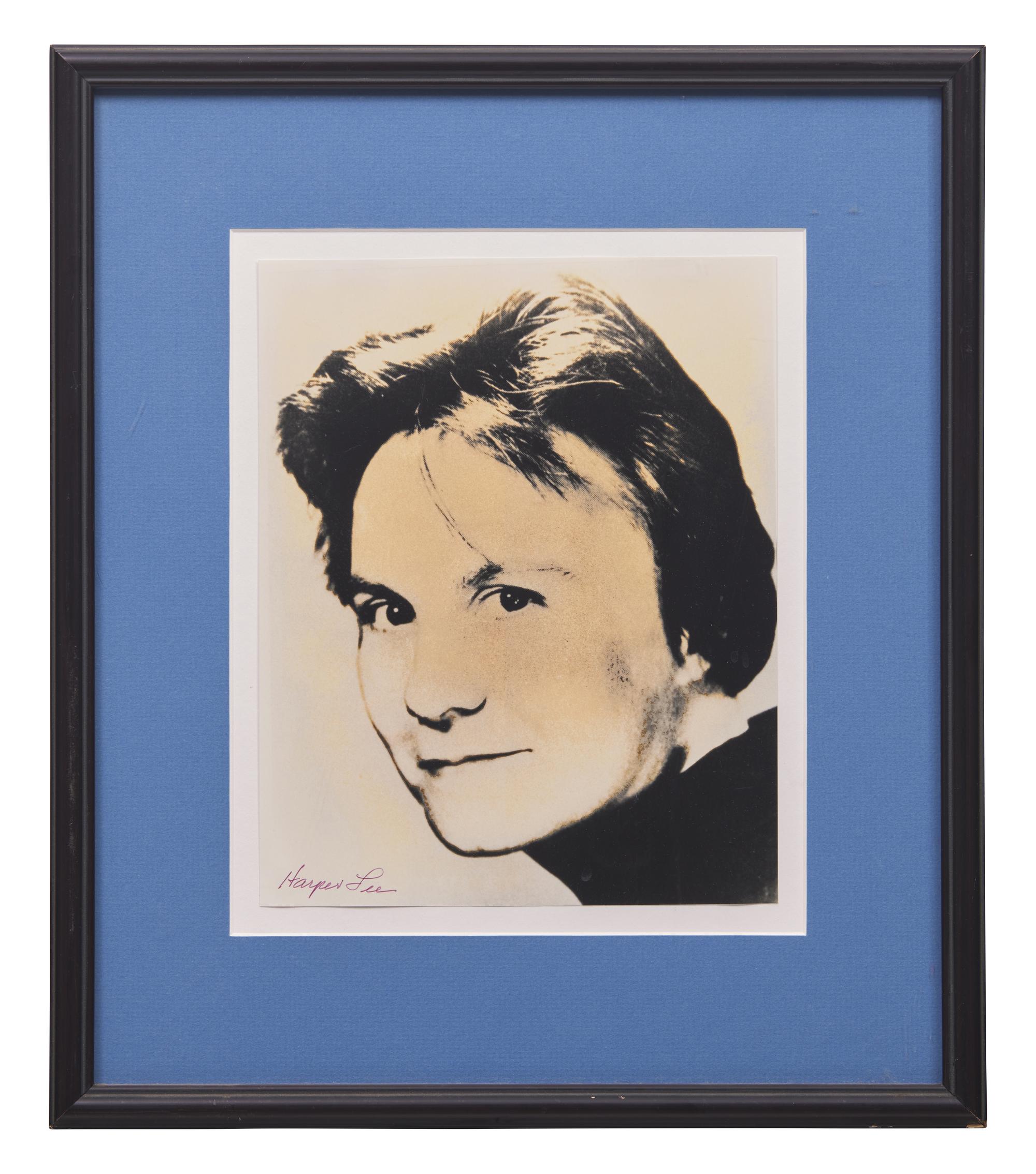 [Literature] Lee, Harper. Signed Photograph