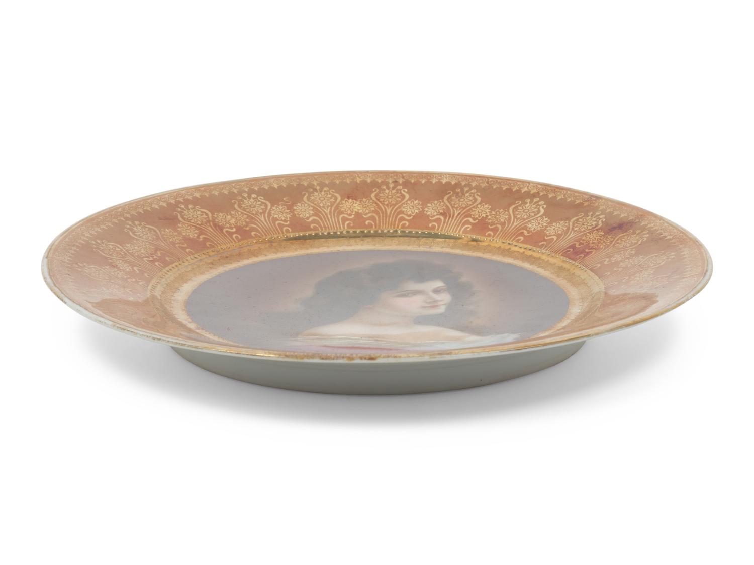A Group of Four Vienna Porcelain Plates