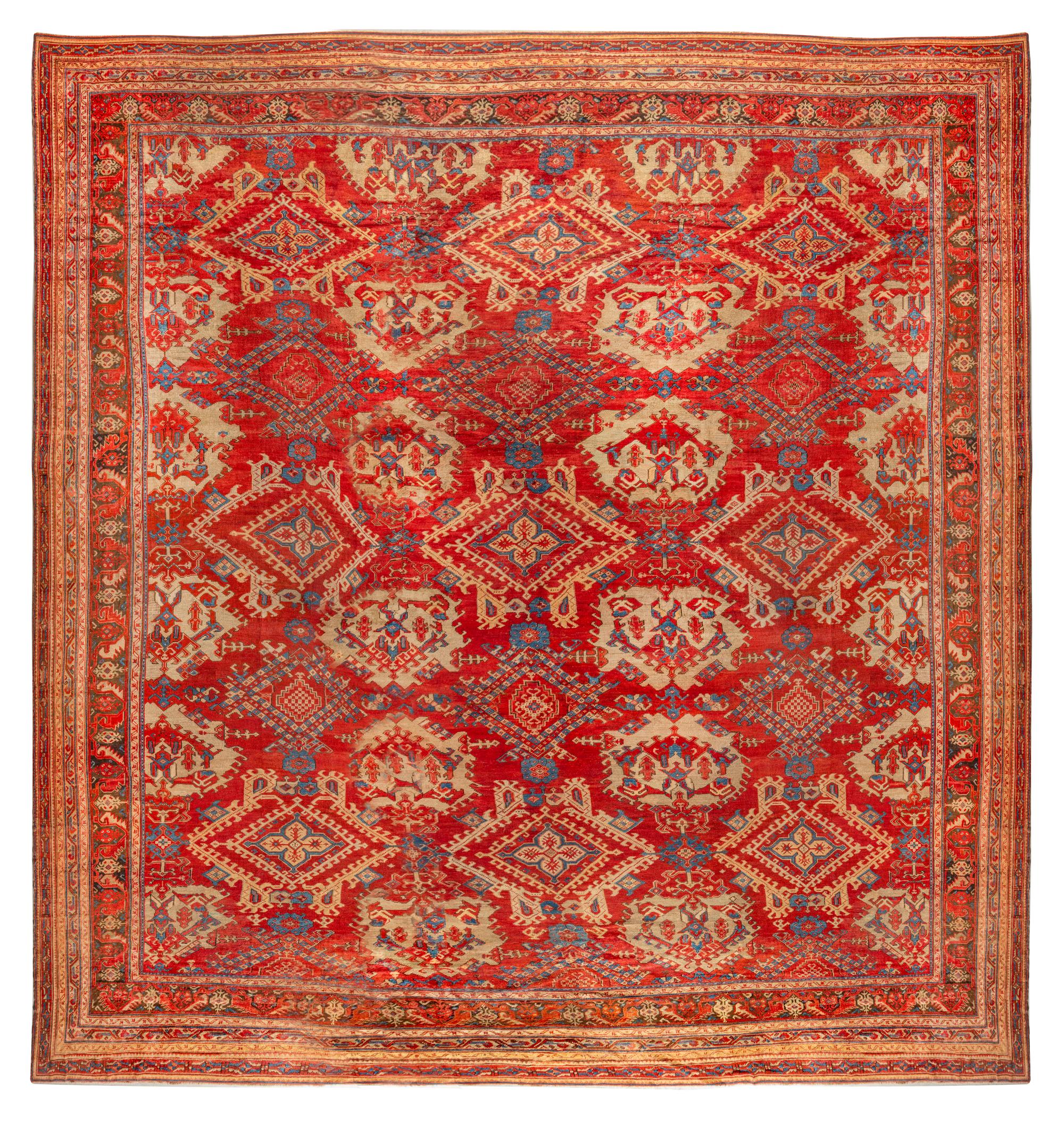An Oushak Carpet