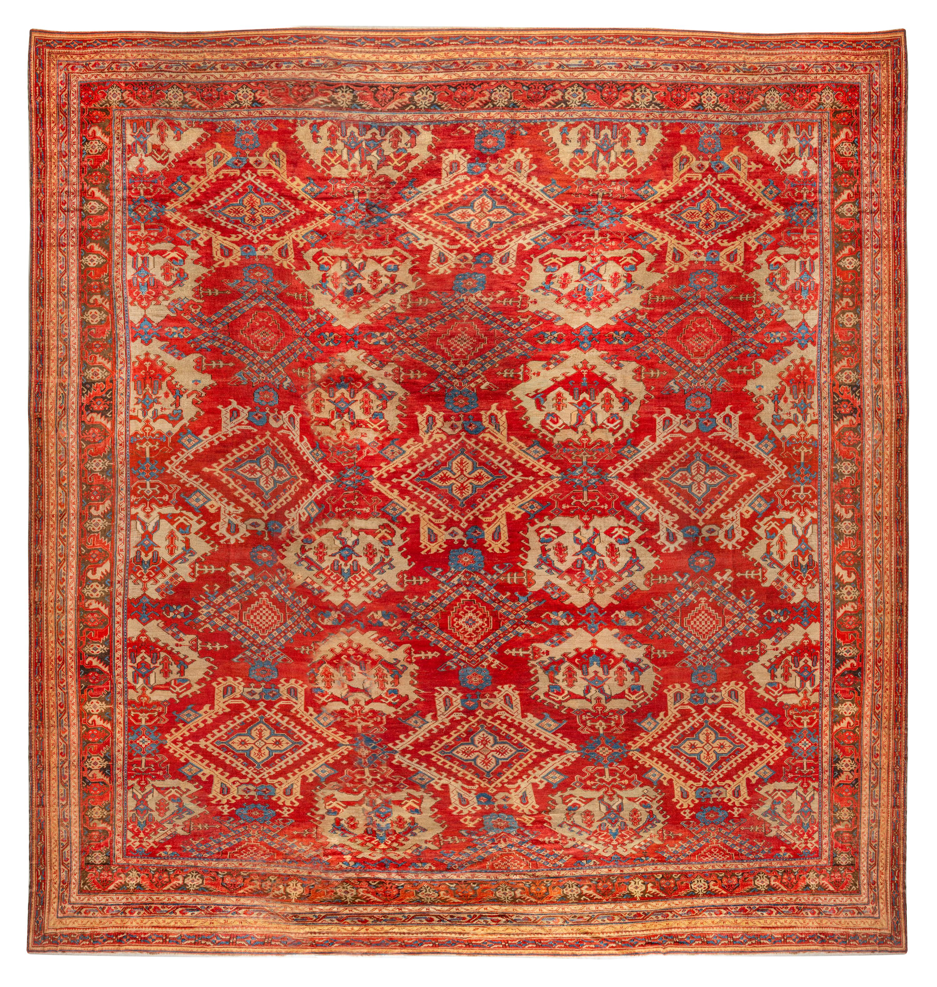 An Oushak Carpet