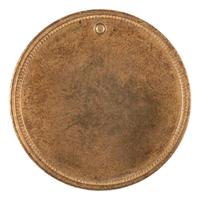 [LINCOLN, Abraham. - CIVIL WAR]. "1861" Lincoln Civil War soldier's identification disc, plus.
