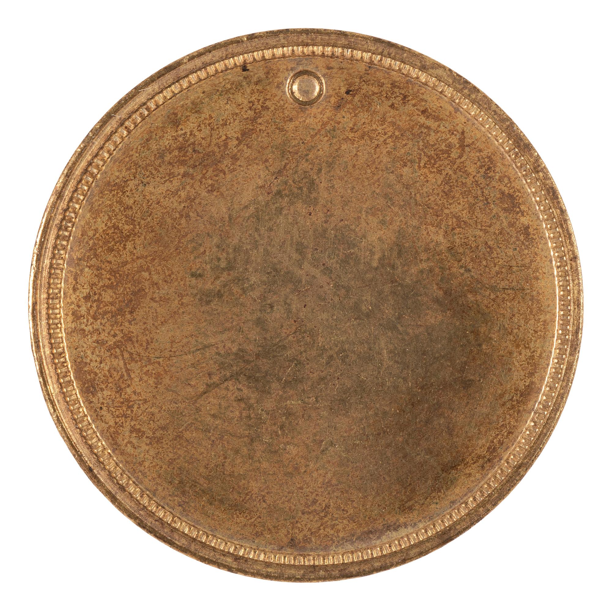 [LINCOLN, Abraham. - CIVIL WAR]. "1861" Lincoln Civil War soldier's identification disc, plus.