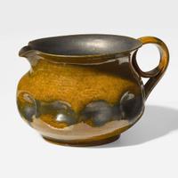 Dimpled Pitcher with Loop Handle, c. 1897-1900 Biloxi, Mississippi, USA
