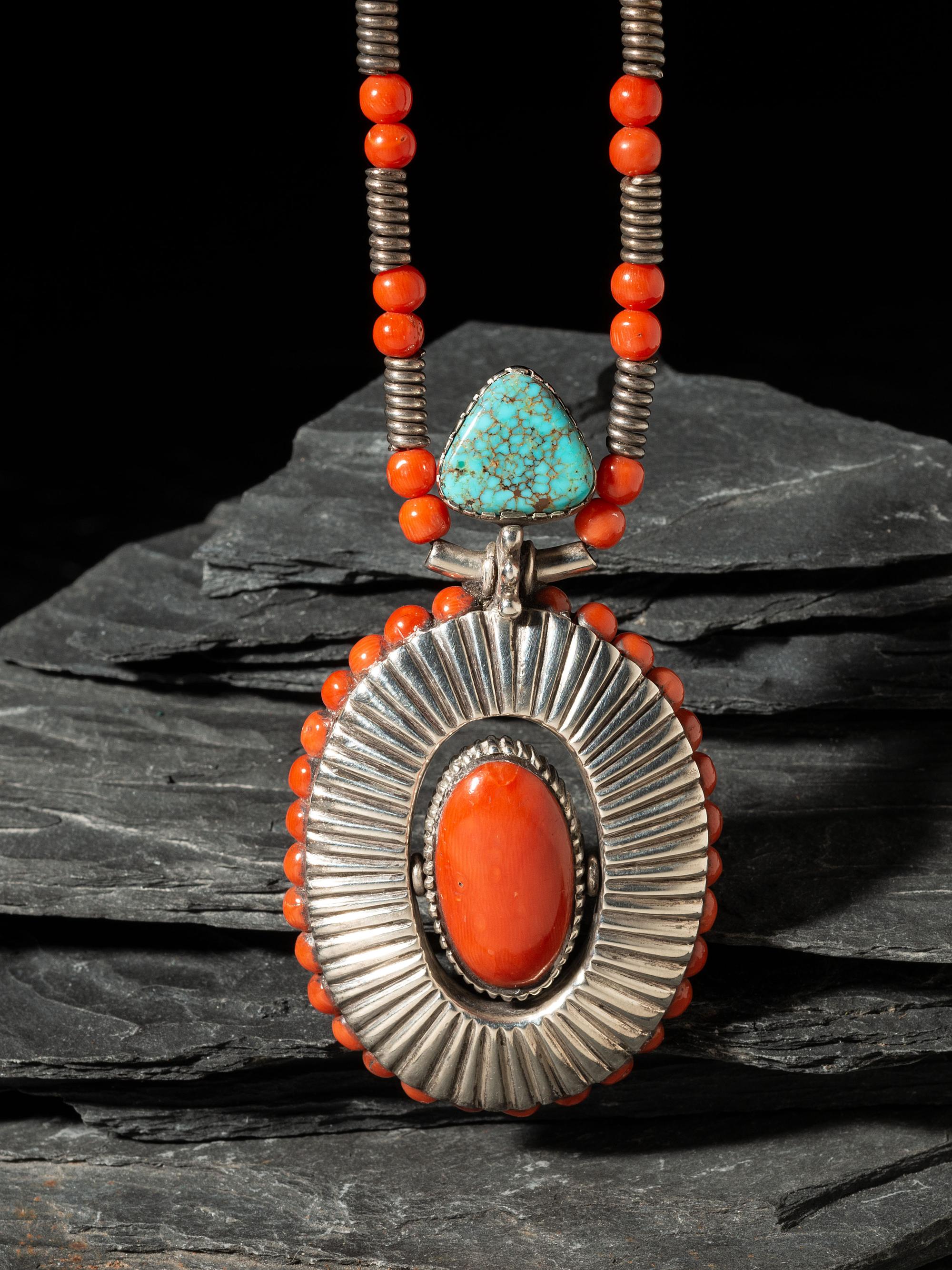 Reversible Sunburst Necklace