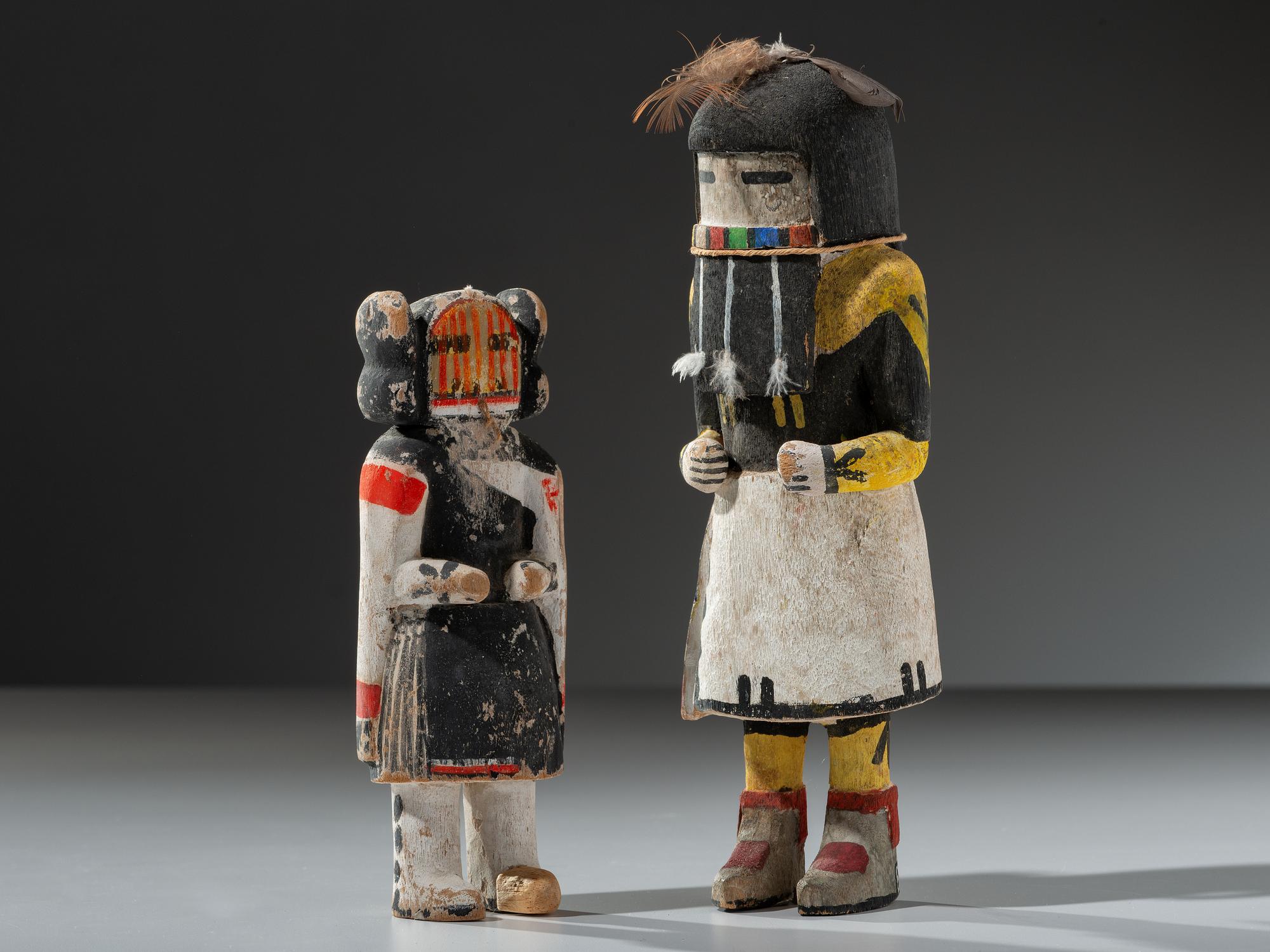 Hopi Katsinas, Long Hair and Hemis Mana
