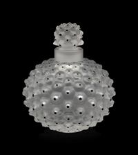 Two Lalique Cactus Table Articles