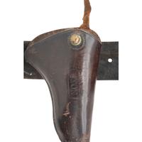 Civil War Era Boston Navy Yard Marked Enlisted Navy Belt & Accoutrement Rig