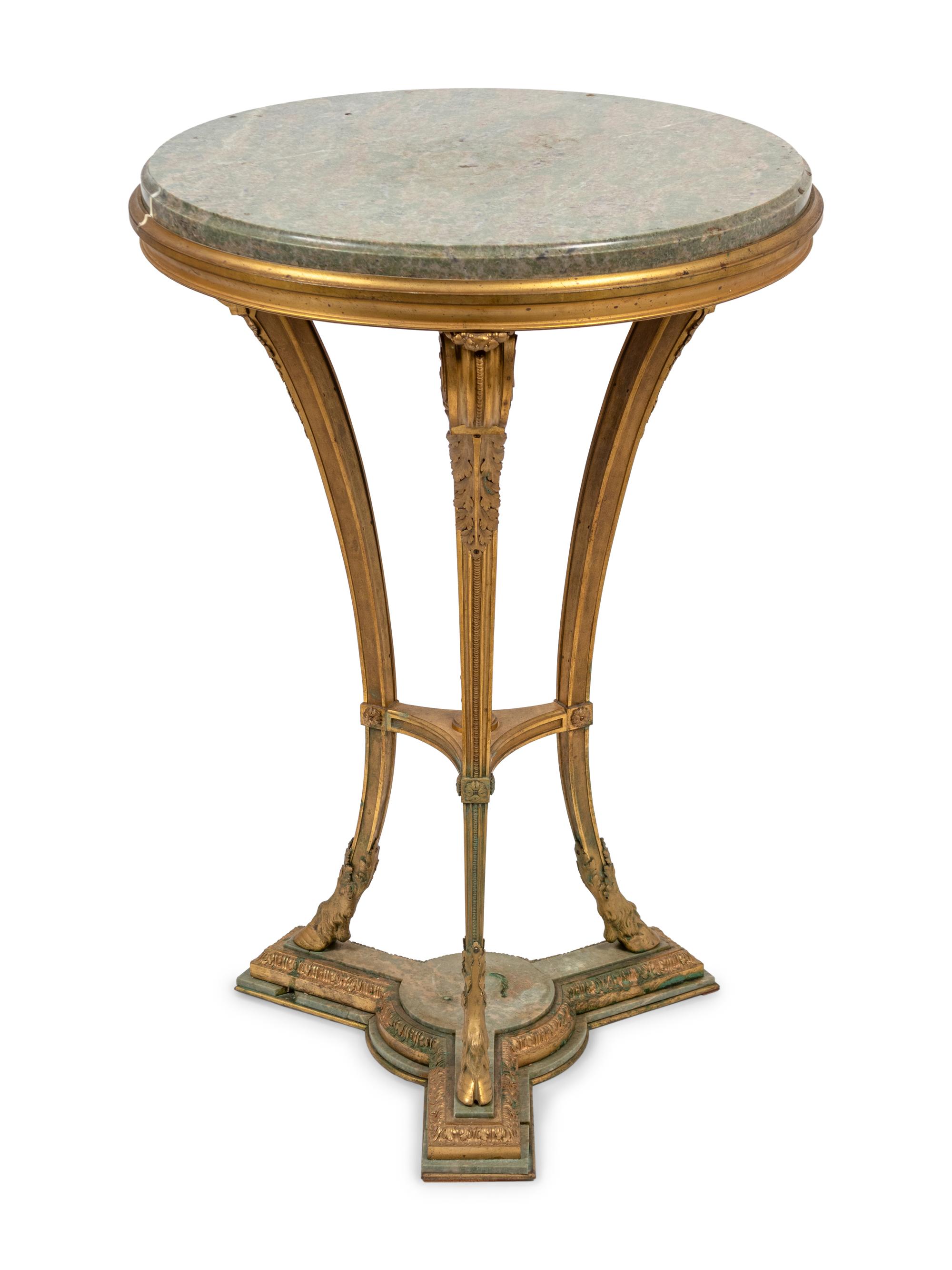 A Louis XVI Style Painted Guéridon