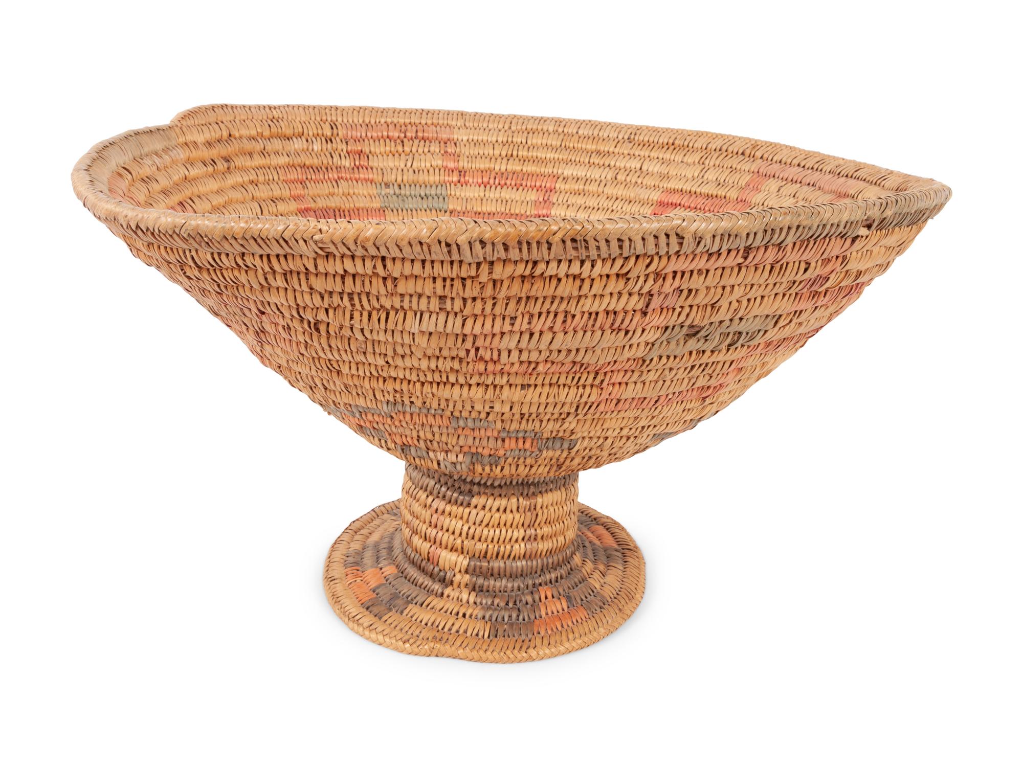 Jicarilla Apache Polychrome Baskets