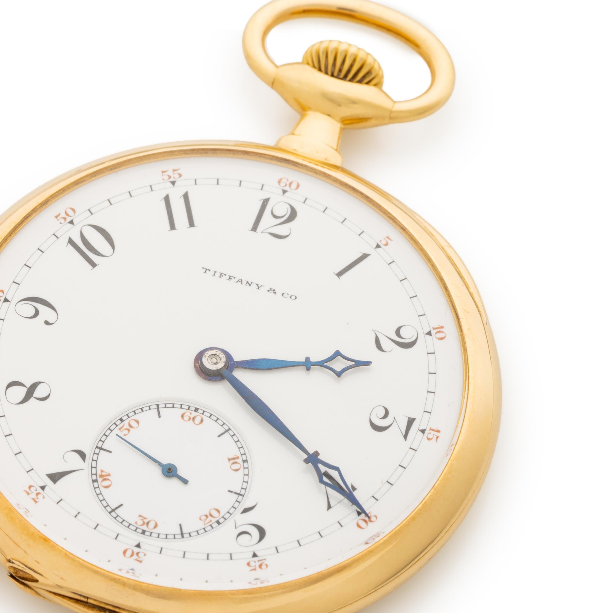 John Jacob Astor IV's Patek Philippe for Tiffany & Co., 18K Yellow Gold Pocket Watch