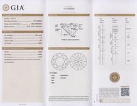 A 2.02 Carat Round Brilliant Cut Diamond,