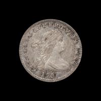 A 1797 Draped Bust: 15 Stars H10c Coin