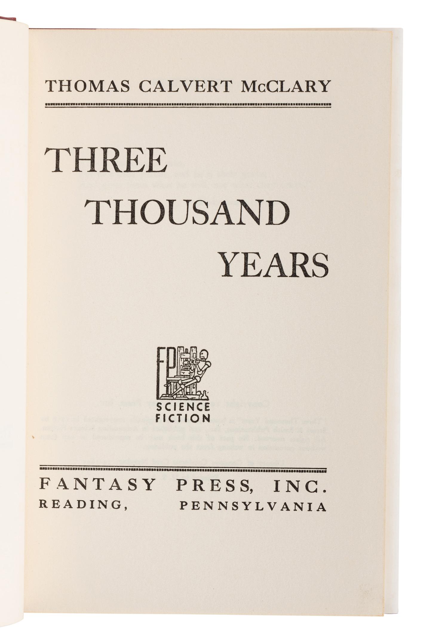 CAMPBELL, John Wood, Jr. (1910-1971). The Moon is Hell! Reading, PA: The Fantasy Press, 1951.