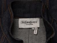 Yves Saint Laurent Rive Gauche, Fitted Denim Jacket