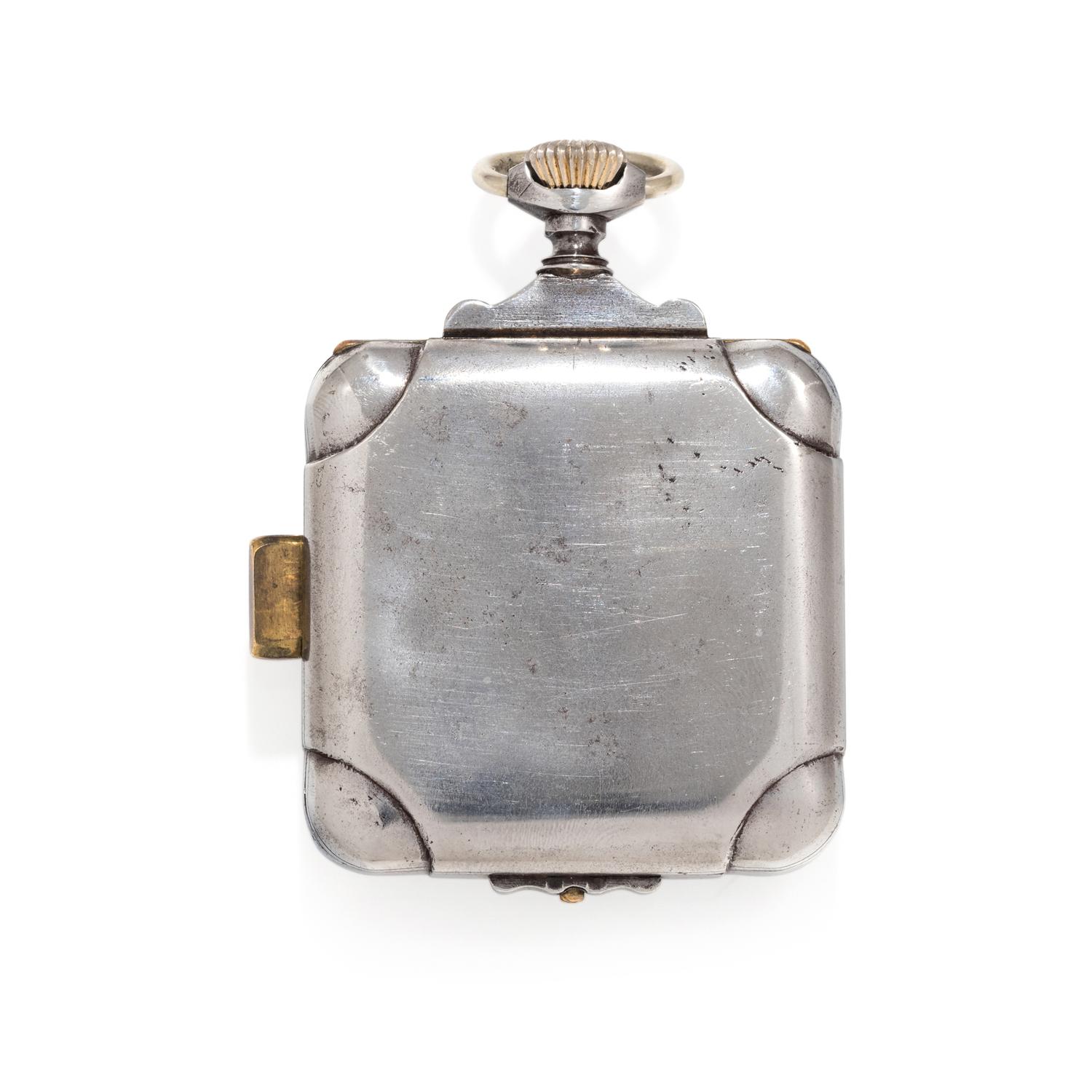 SILVER QUARTER REPEATER OPEN FACE POCKET WATCH
