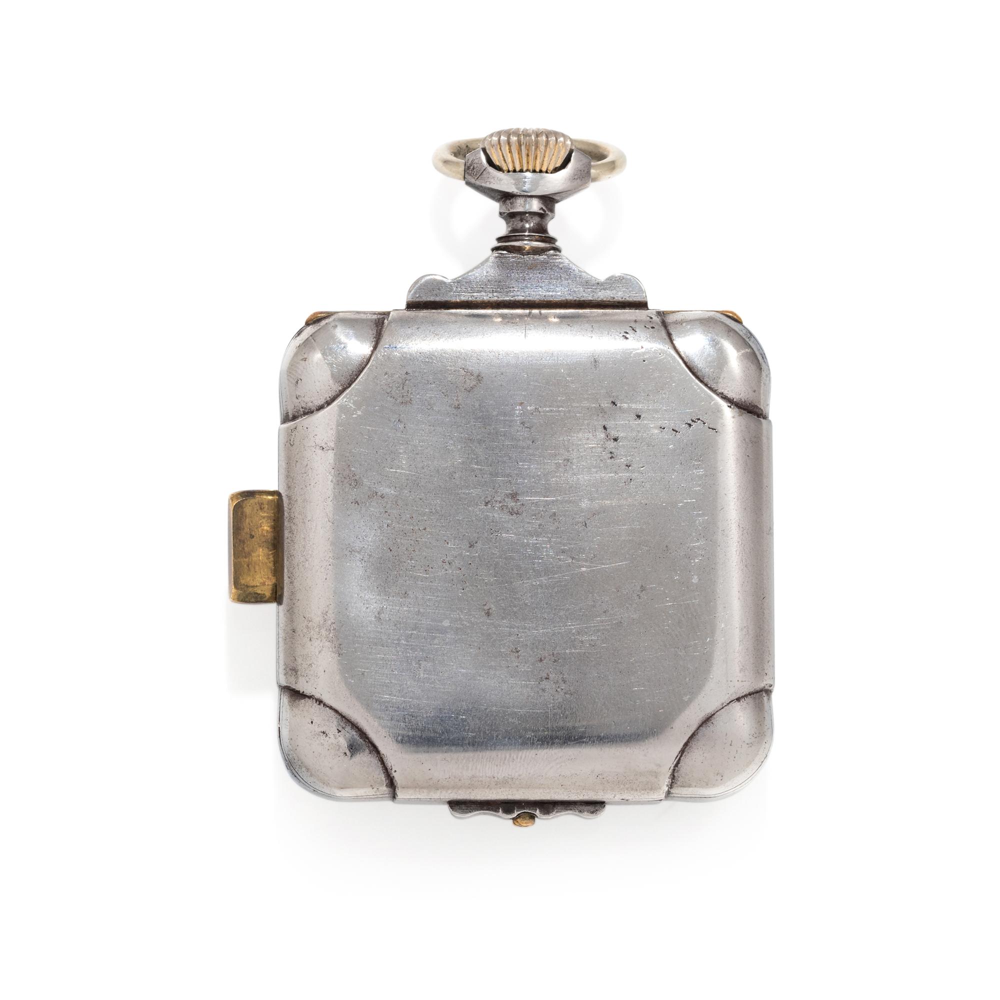 SILVER QUARTER REPEATER OPEN FACE POCKET WATCH