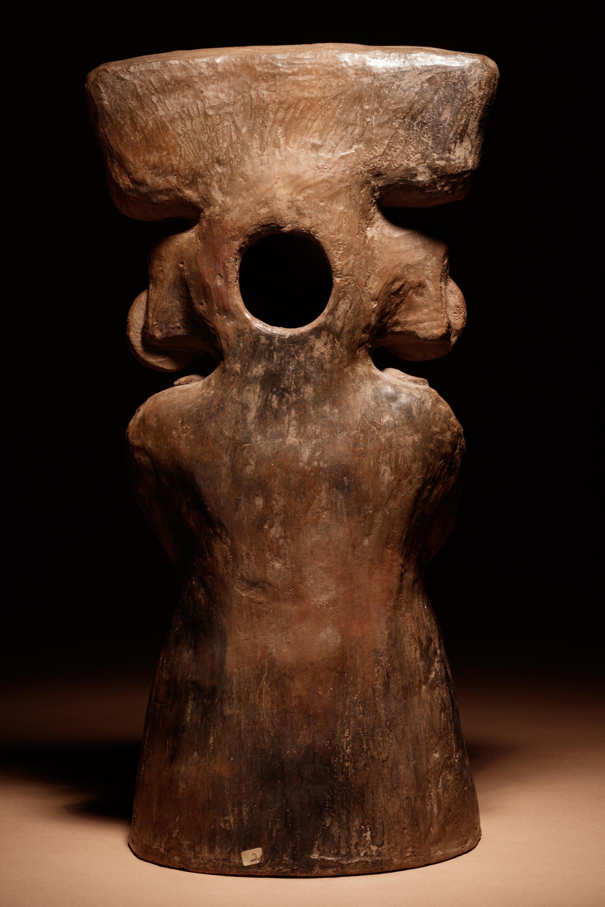 A Maya Molded Female Personage