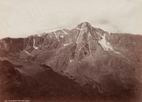 A group of four photographs (106. Mountain of the Holy Cross ; 4613. Green River Butte ; 4411. Birdseye View Black Canon of the Gunnison ; 3261. Animas Canon )