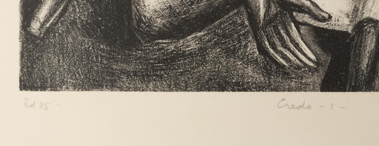 A pair of prints ( Credo 1 - Rescue; Credo 2 - Resurrection )