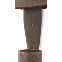 Model 1861 US Springfield rifle musket dated 1861 with bayonet and frog.