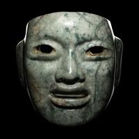 An Olmec Jade Mask