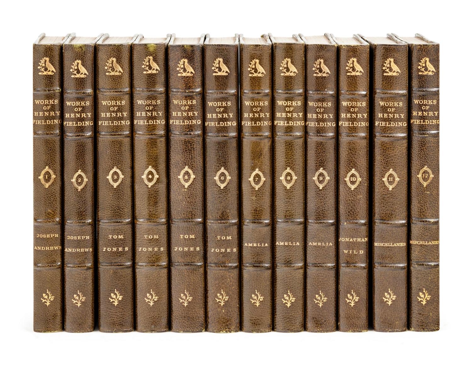 FIELDING, Henry (1707-1754). Works. London: J. M. Dent & Co., 1893.
