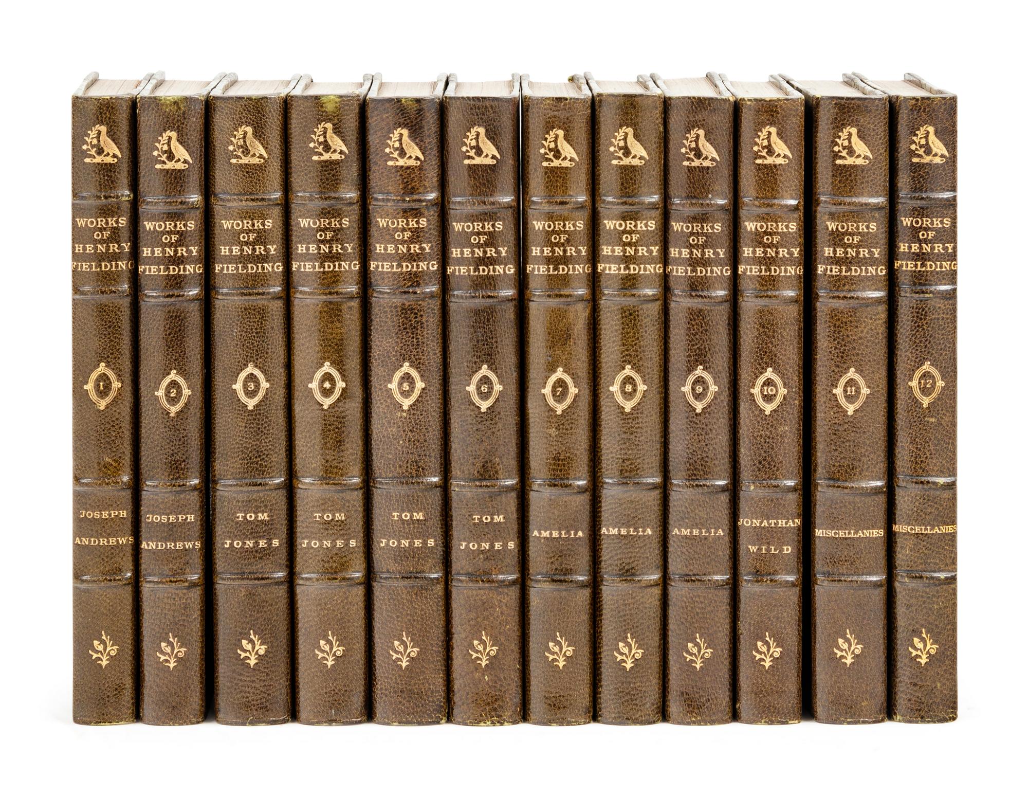 FIELDING, Henry (1707-1754). Works. London: J. M. Dent & Co., 1893.