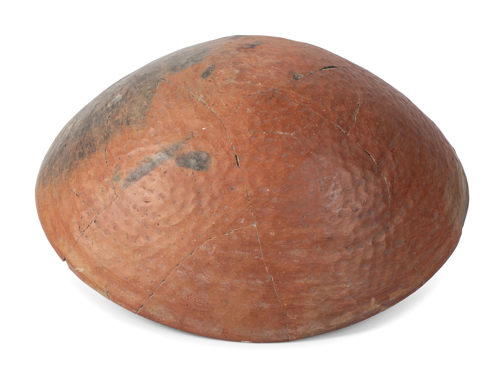 Ancestral Pueblo Red-on-Brown Pottery Bowl