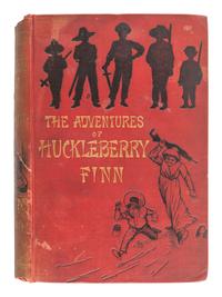 CLEMENS, Samuel ("Mark Twain") (1835-1910). The Adventures of Huckleberry Finn. London: Chatto & Windus, 1884.