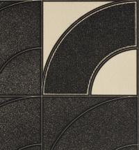 Quartered Arc and Black Quartered Arc (a pair of prints), 1970