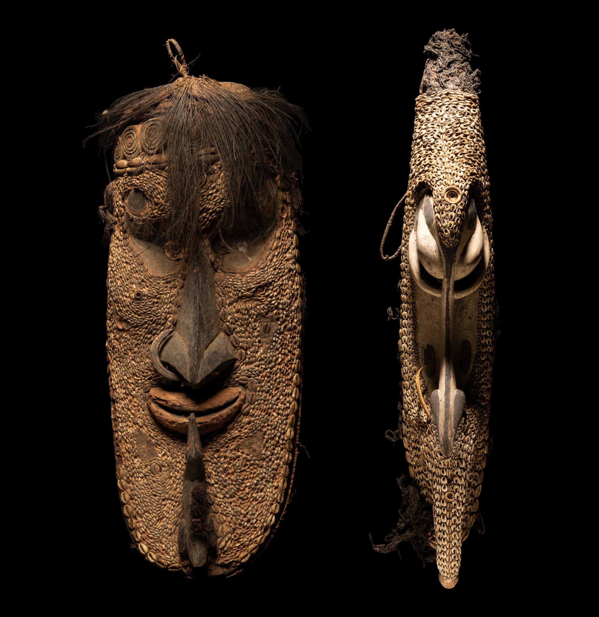 Two Yam Masks