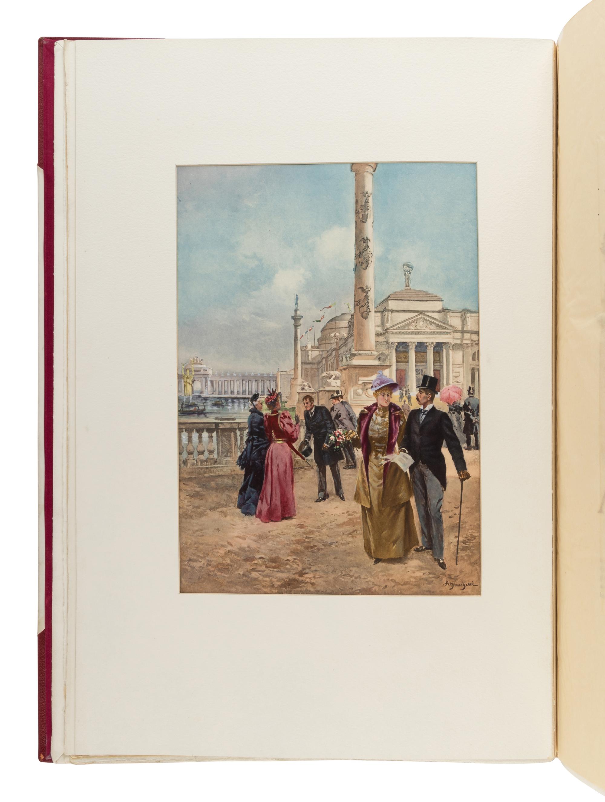 WALTON, William. World's Columbian Exposition MDCCCXCIII. The Art and Architecture . Philadelphia: Printed and Published by George Barrie [1893-95].